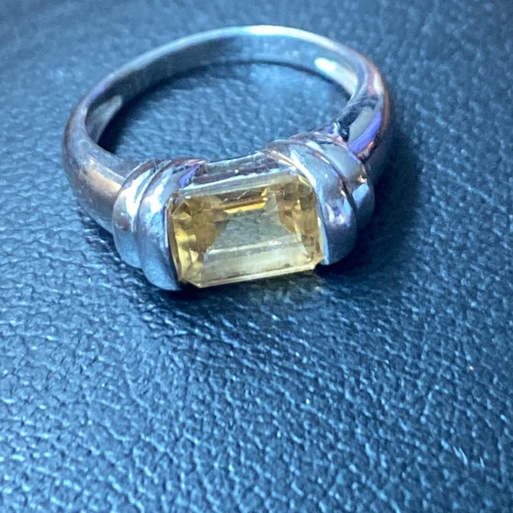 Authentic Citrine Gemstone Ring - Picture 2 of 6